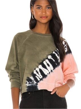 Electric & Rose Tie-Dye Crewneck Sweatshirt